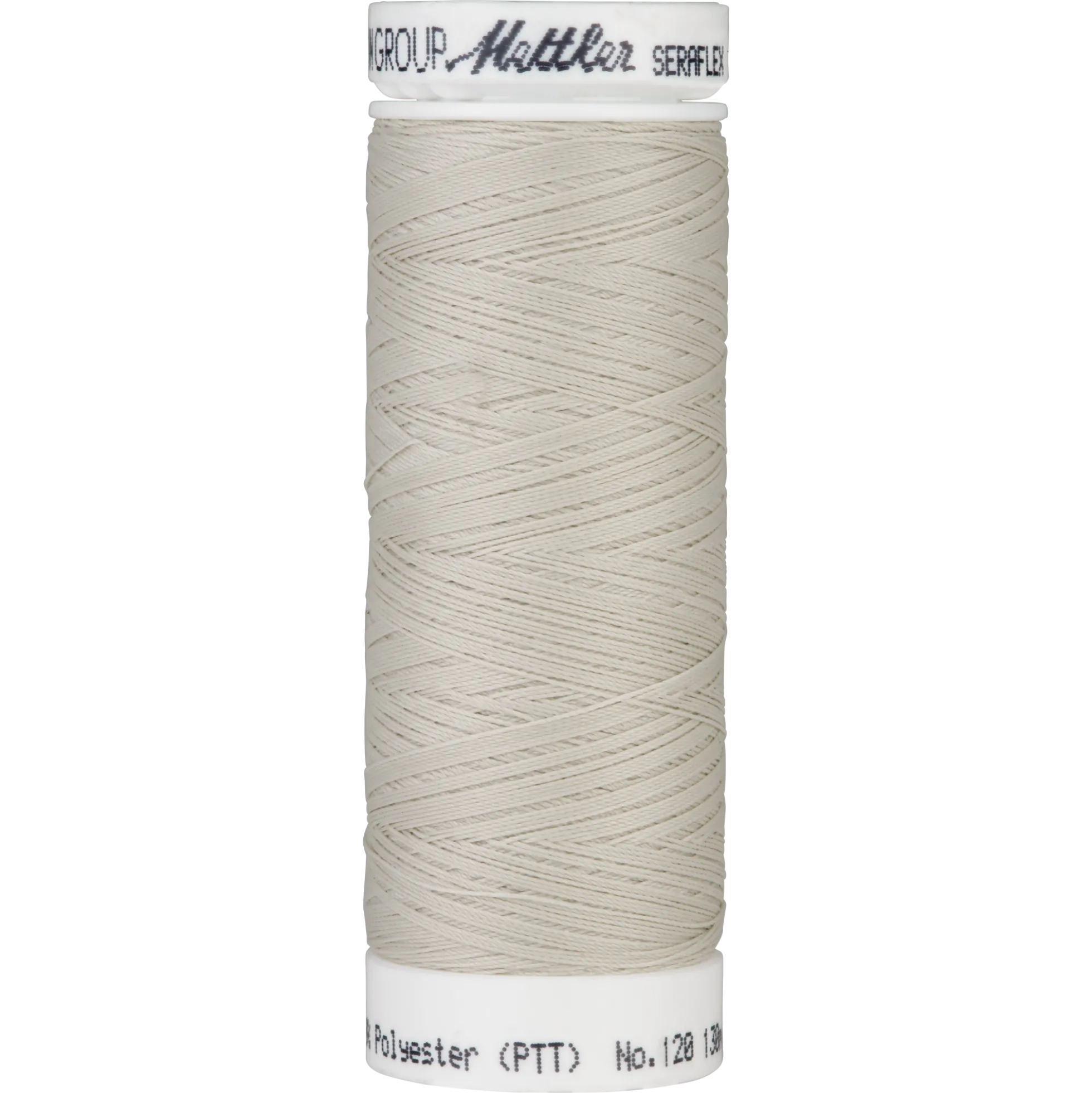 Amann Mettler Seraflex naaigaren | 130m | Lichtgrijs