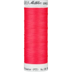 Amann Mettler Seraflex naaigaren | 130m | Fluor koraalrood