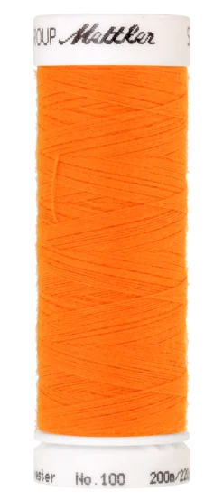 Amann Mettler Seralon naaigaren | 200m | Neon oranje