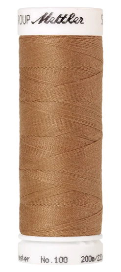 Amann Mettler Seralon naaigaren | 200m | Goud beige