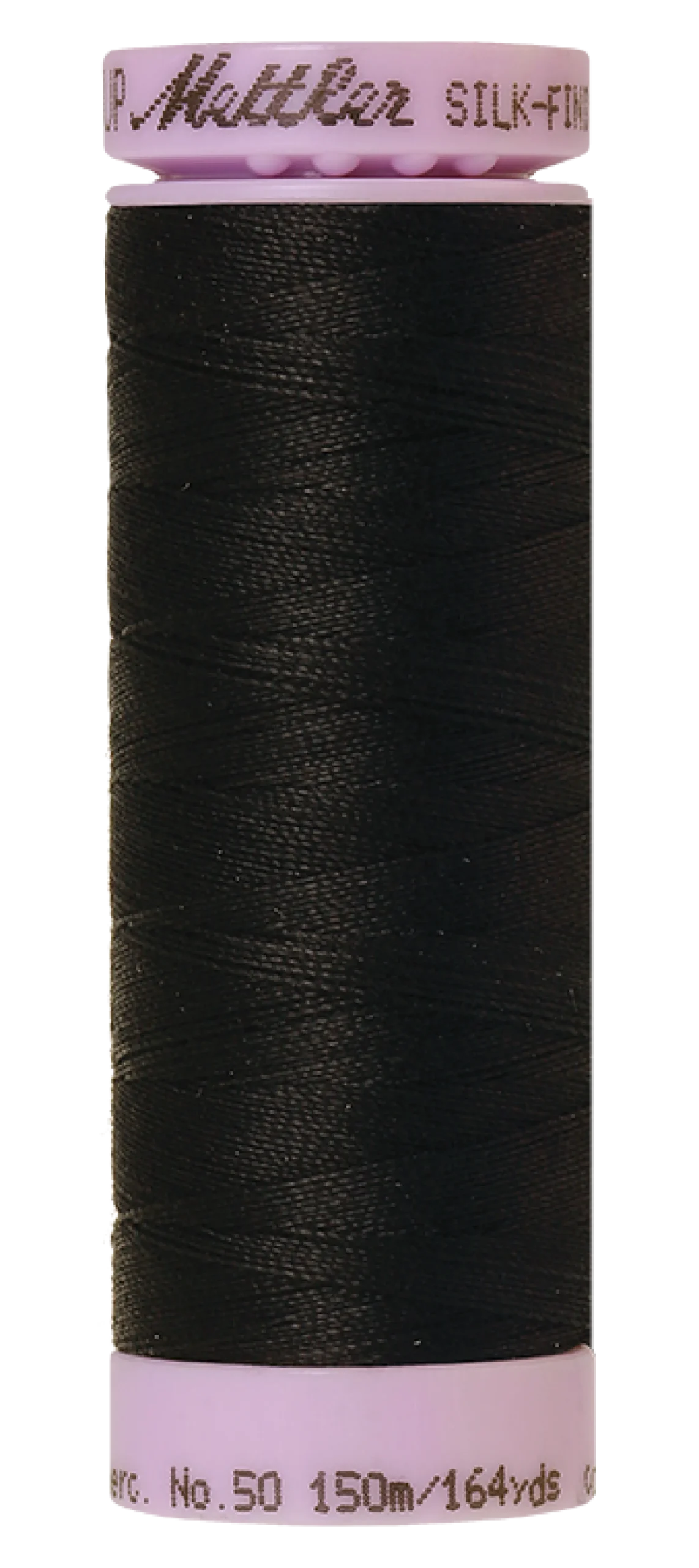 Amann Mettler Silk-finish cotton naaigaren | 150m | Zwart