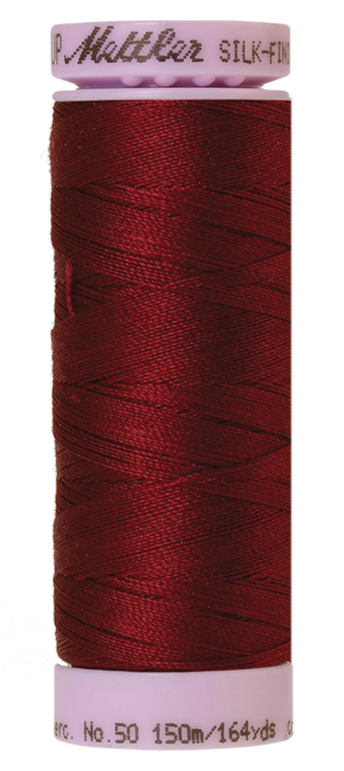 Amann Mettler Silk-finish cotton naaigaren | 150m | Bordeauxrood
