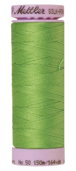 Amann Mettler Silk-finish cotton naaigaren | 150m | Lichtgroen