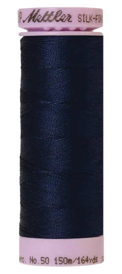 Amann Mettler Silk-finish cotton naaigaren | 150m | Navy