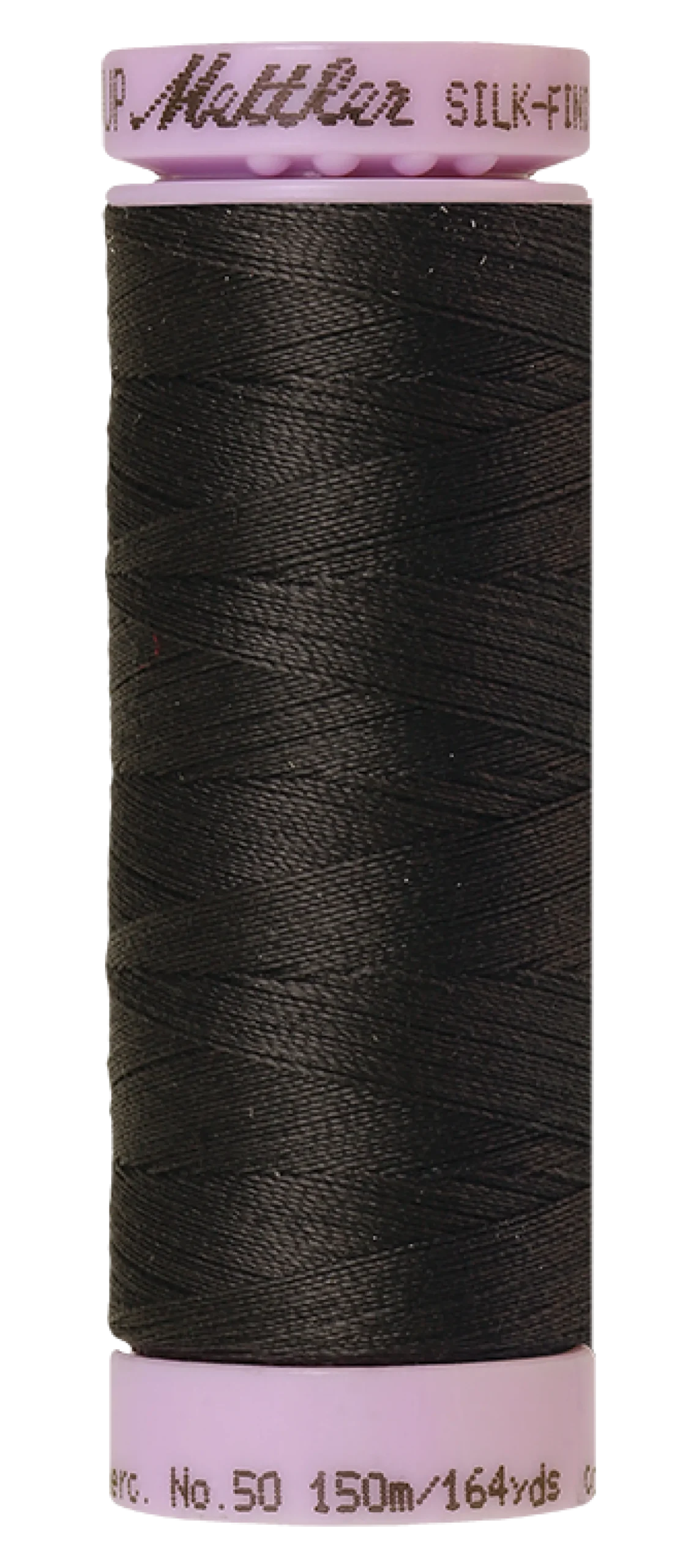 Amann Mettler Silk-finish cotton naaigaren | 150m | Antraciet