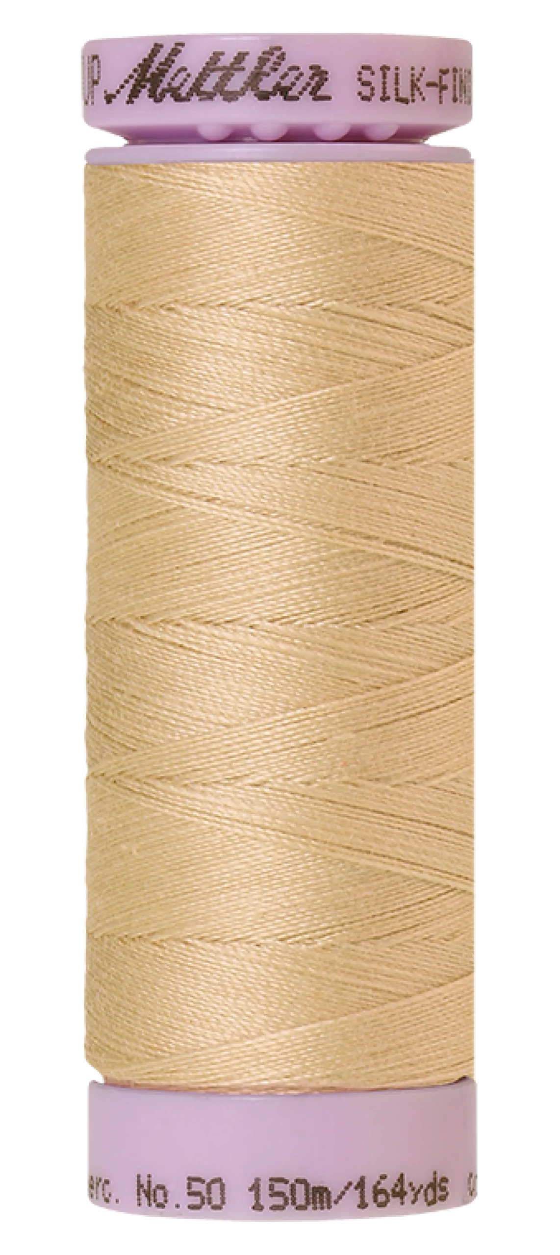 Amann Mettler Silk-finish cotton naaigaren | 150m | Licht beige