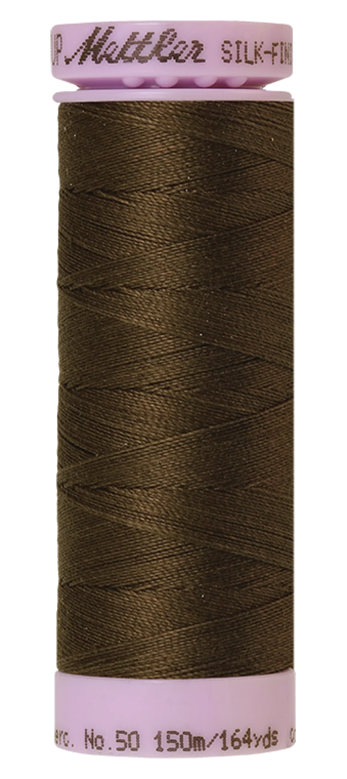 Amann Mettler Silk-finish cotton naaigaren | 150m | Donker mosgroen