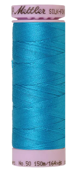 Amann Mettler Silk-finish cotton naaigaren | 150m | Petrol
