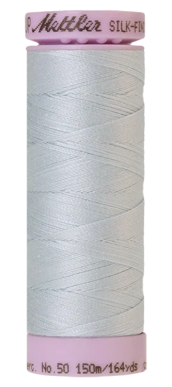 Amann Mettler Silk-finish cotton naaigaren | 150m | Babyblauw