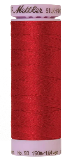 Amann Mettler Silk-finish cotton naaigaren | 150m | Rood
