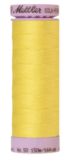 Amann Mettler Silk-finish cotton naaigaren | 150m | Geel