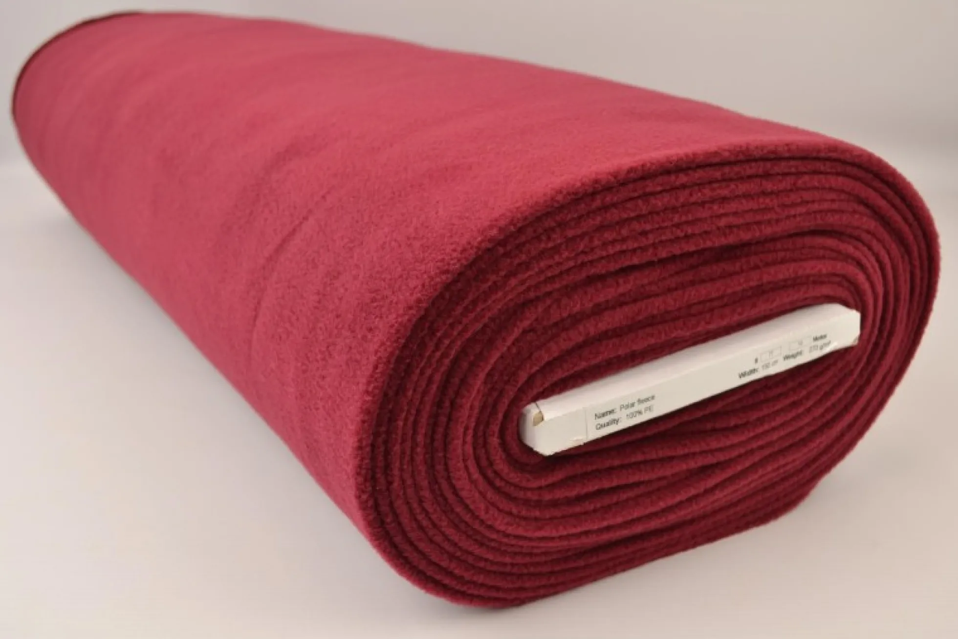 Anti-Pilling Fleece: Bordeauxrood