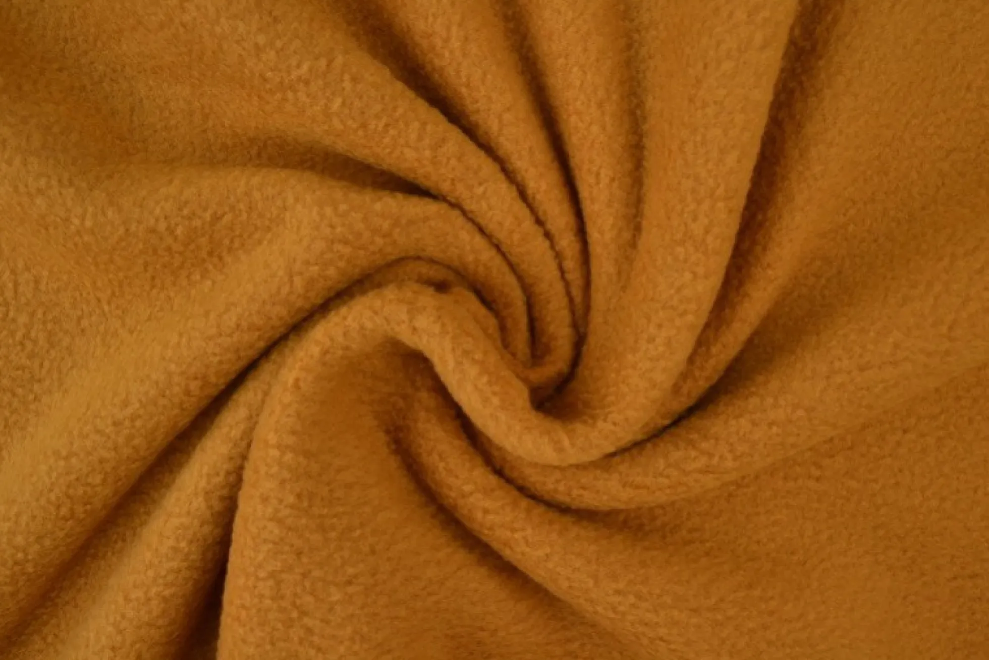 Anti-Pilling Fleece: Donker okergeel