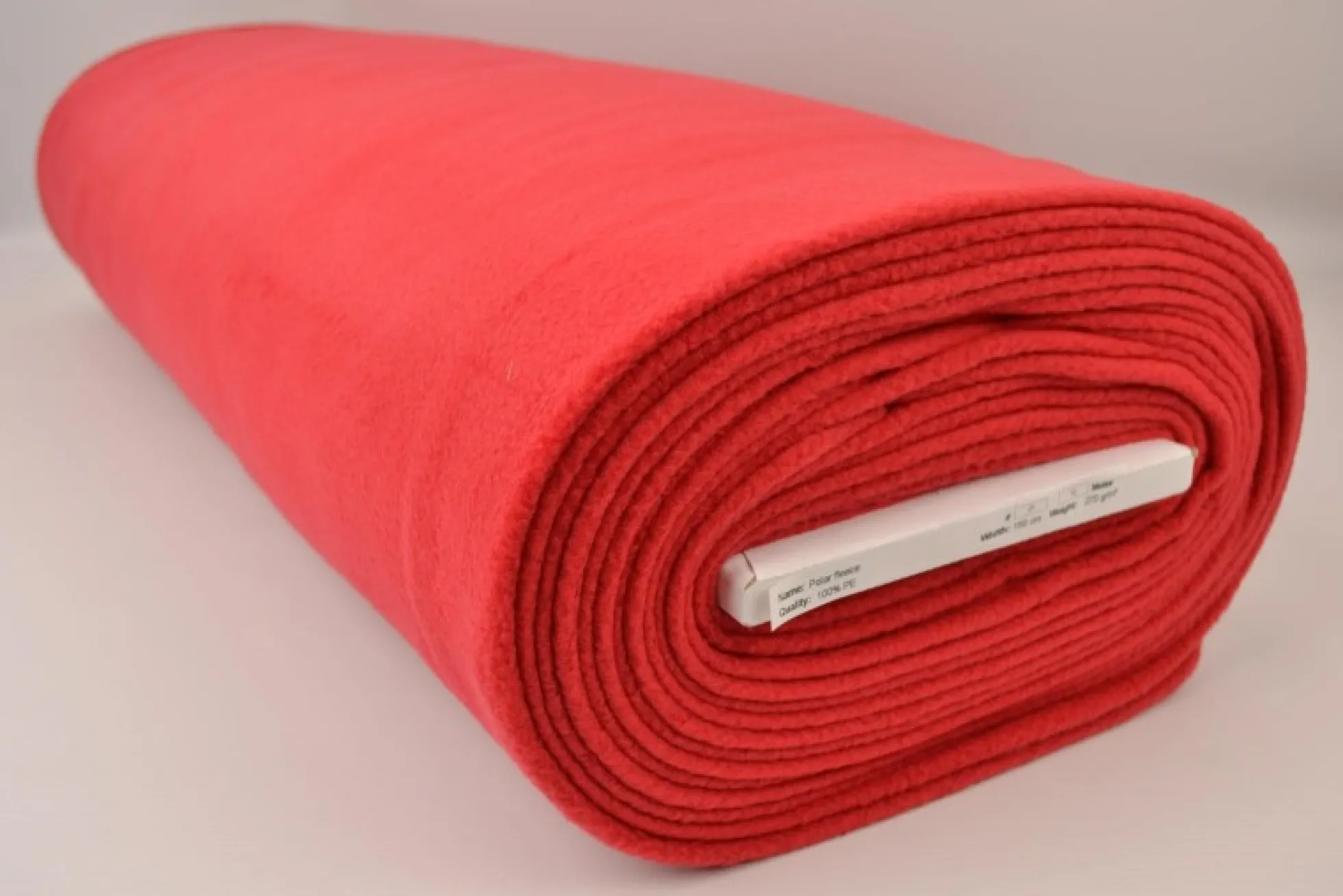 Anti-Pilling Fleece: Rood