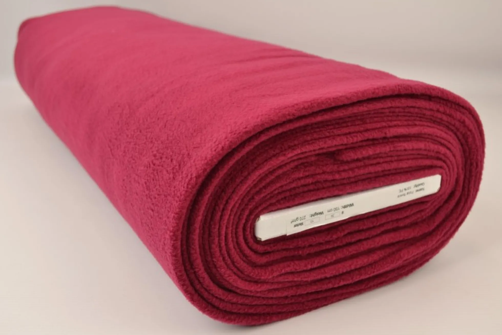 Anti-Pilling Fleece: Wijnrood