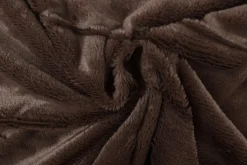 Bont kortharig (pluche) – Bruin