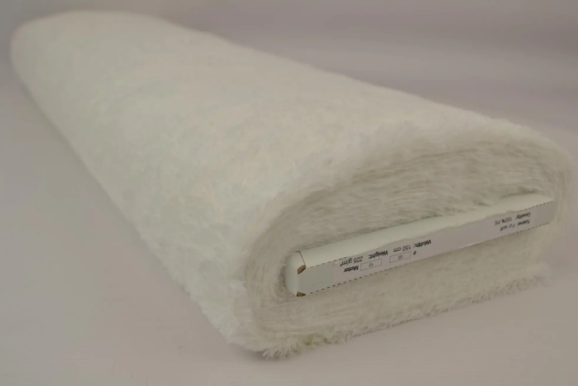 Bont kortharig (pluche) – Gebroken wit