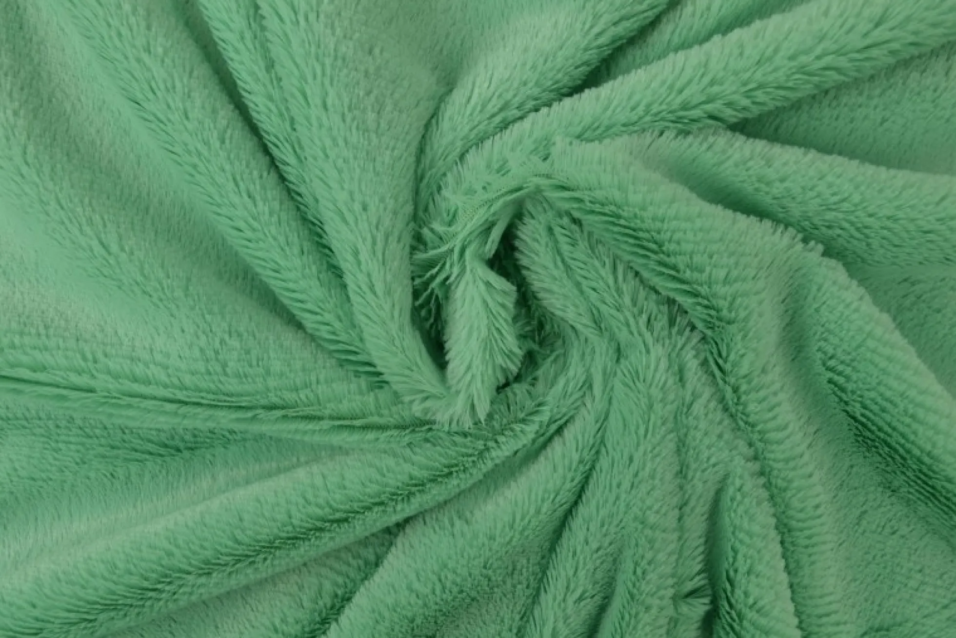 Bont kortharig (pluche) – Mint groen