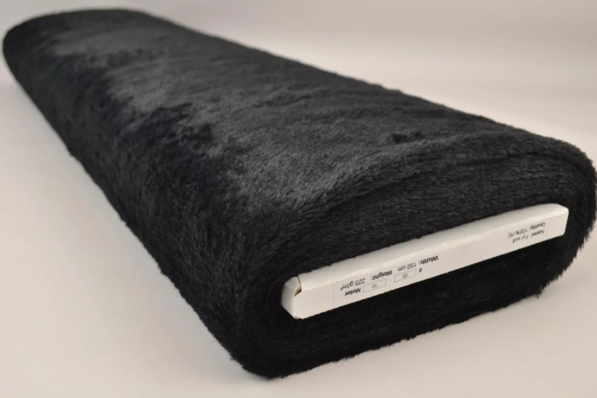 Bont kortharig (pluche) – Zwart