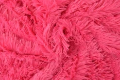 Bont langharig (Pluche / Fluffy) – Fuchsia