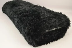 Bont langharig (Pluche / Fluffy) – Zwart