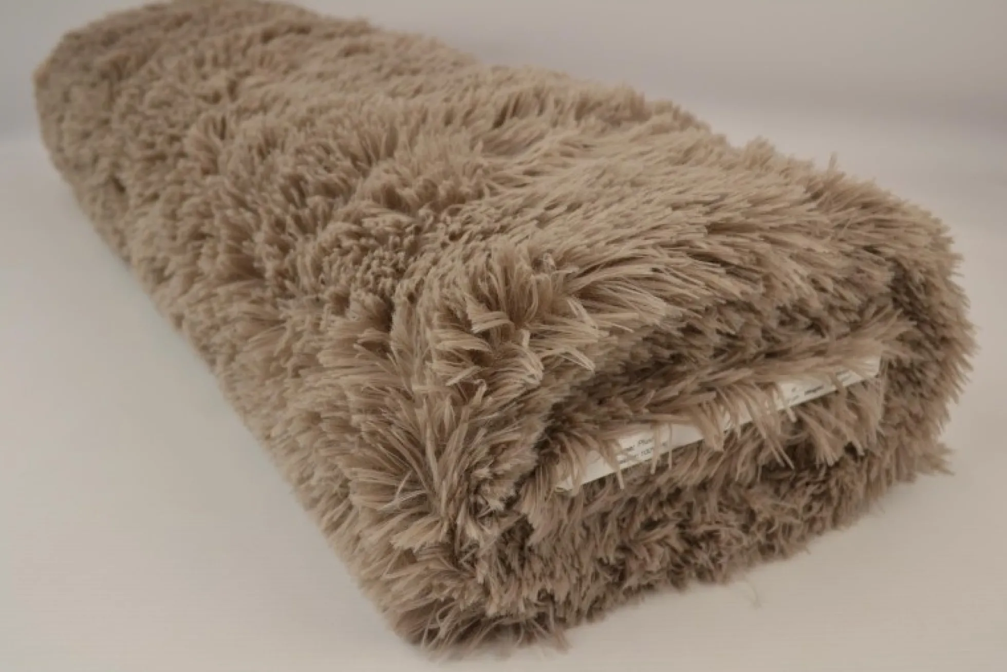 Bont langharig (Pluche / Fluffy) – Taupe