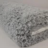Bont langharig (Pluche / Fluffy) – Zilvergrijs