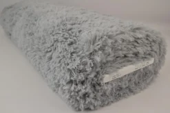 Bont langharig (Pluche / Fluffy) – Zilvergrijs