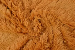 Bont langharig (Pluche / Fluffy) – Okergeel