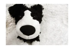 Bont langharig (Pluche / Fluffy) – Kobaltblauw