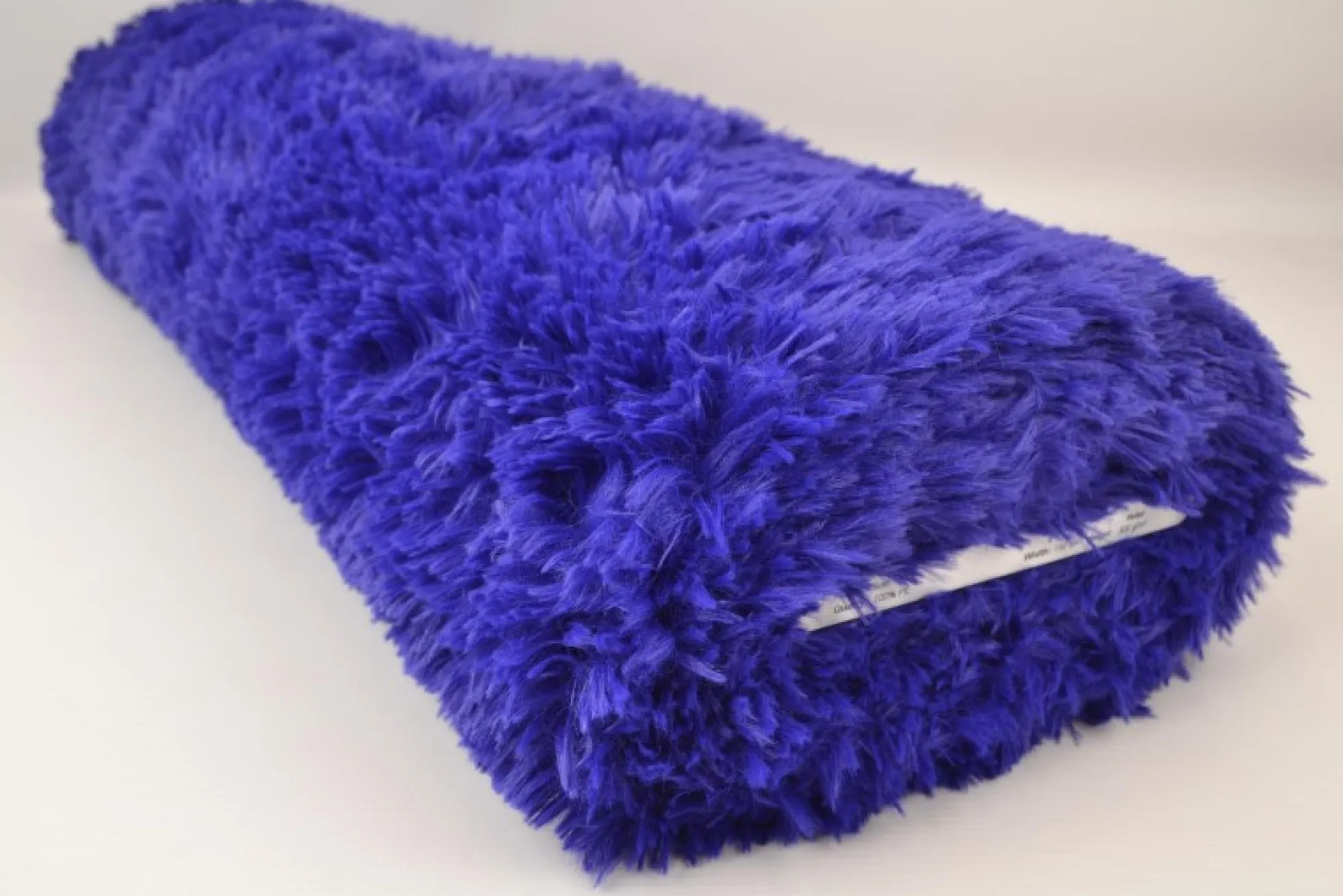 Bont langharig (Pluche / Fluffy) – Kobaltblauw