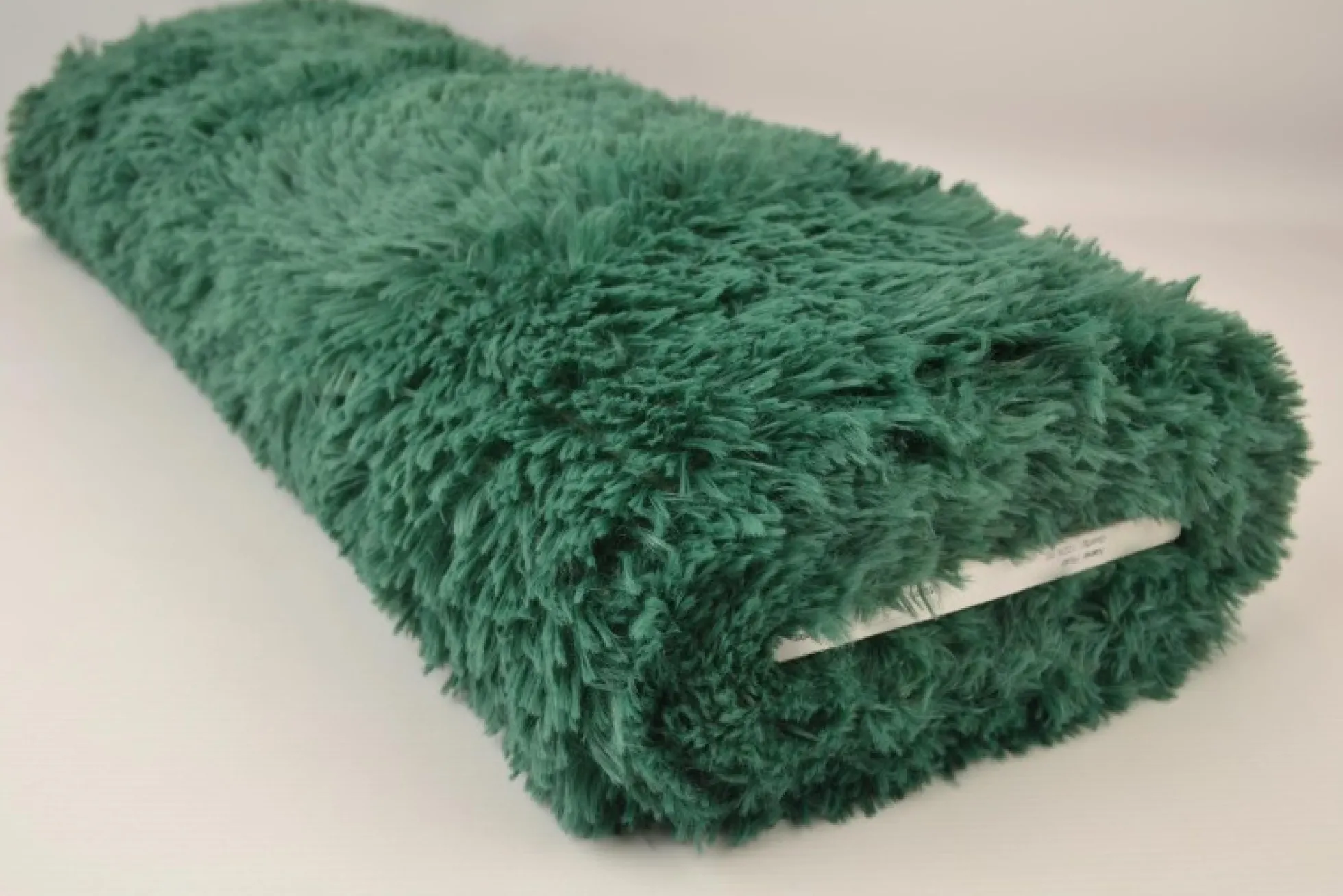 Bont langharig (Pluche / Fluffy) – Donkergroen