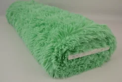 Bont langharig (Pluche / Fluffy) – Mintgroen