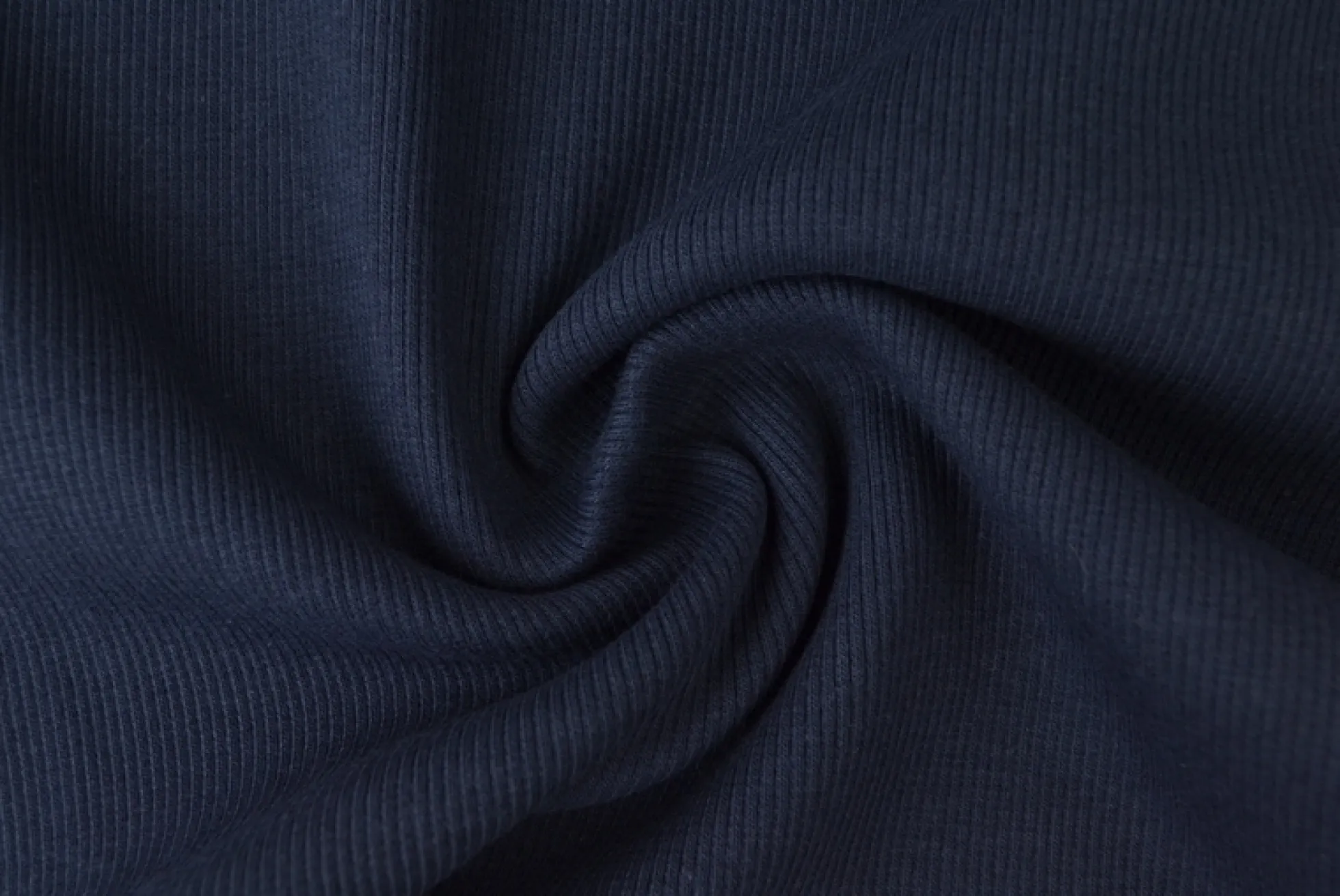 Boordstof rib – Donker navy