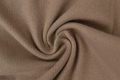 Boordstof rib – Taupe