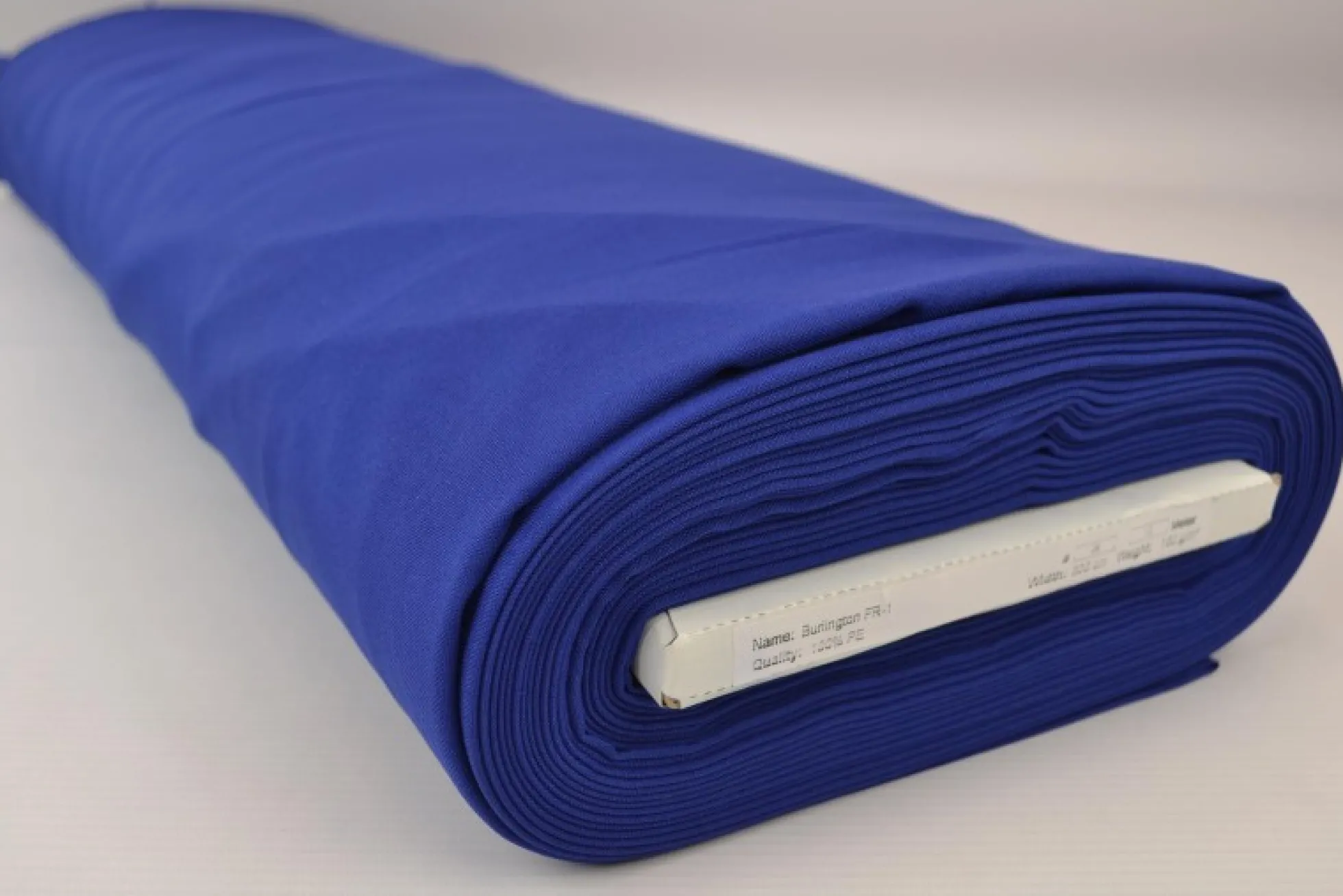Brandvertragende stof: Kobaltblauw 300cm breed