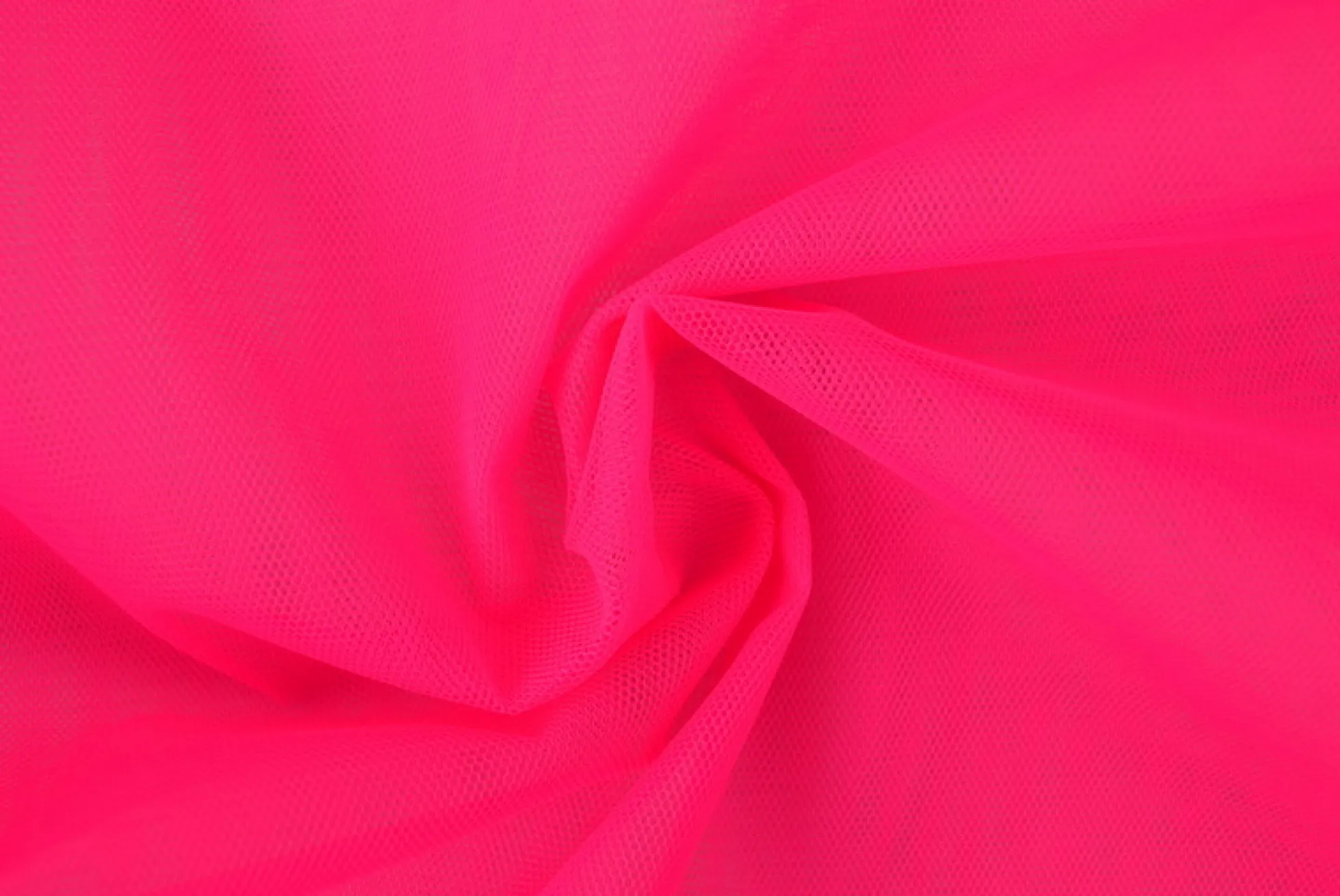 Brandvertragende tule – Fluor roze 300cm breed