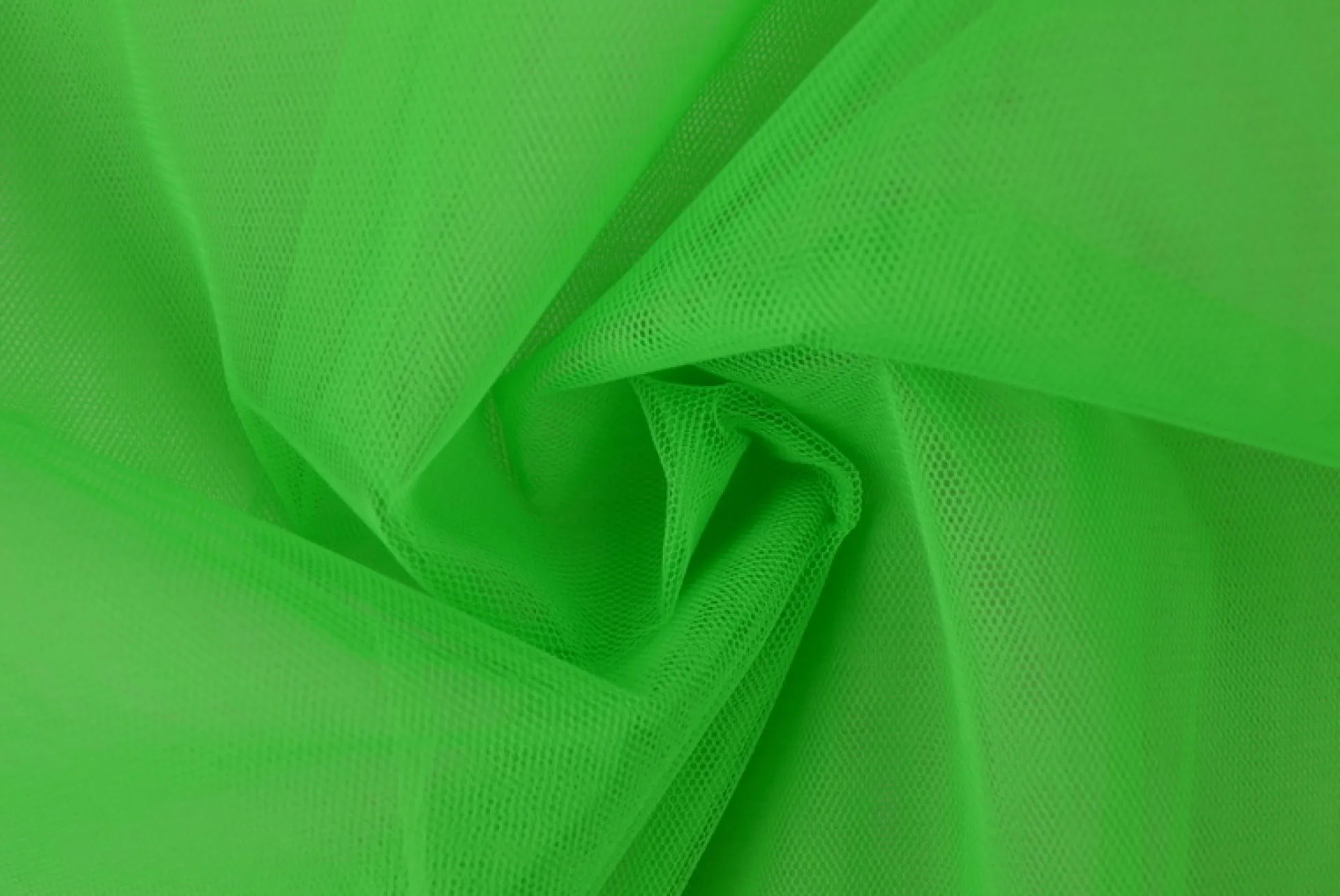 Brandvertragende tule – Groen 300cm breed