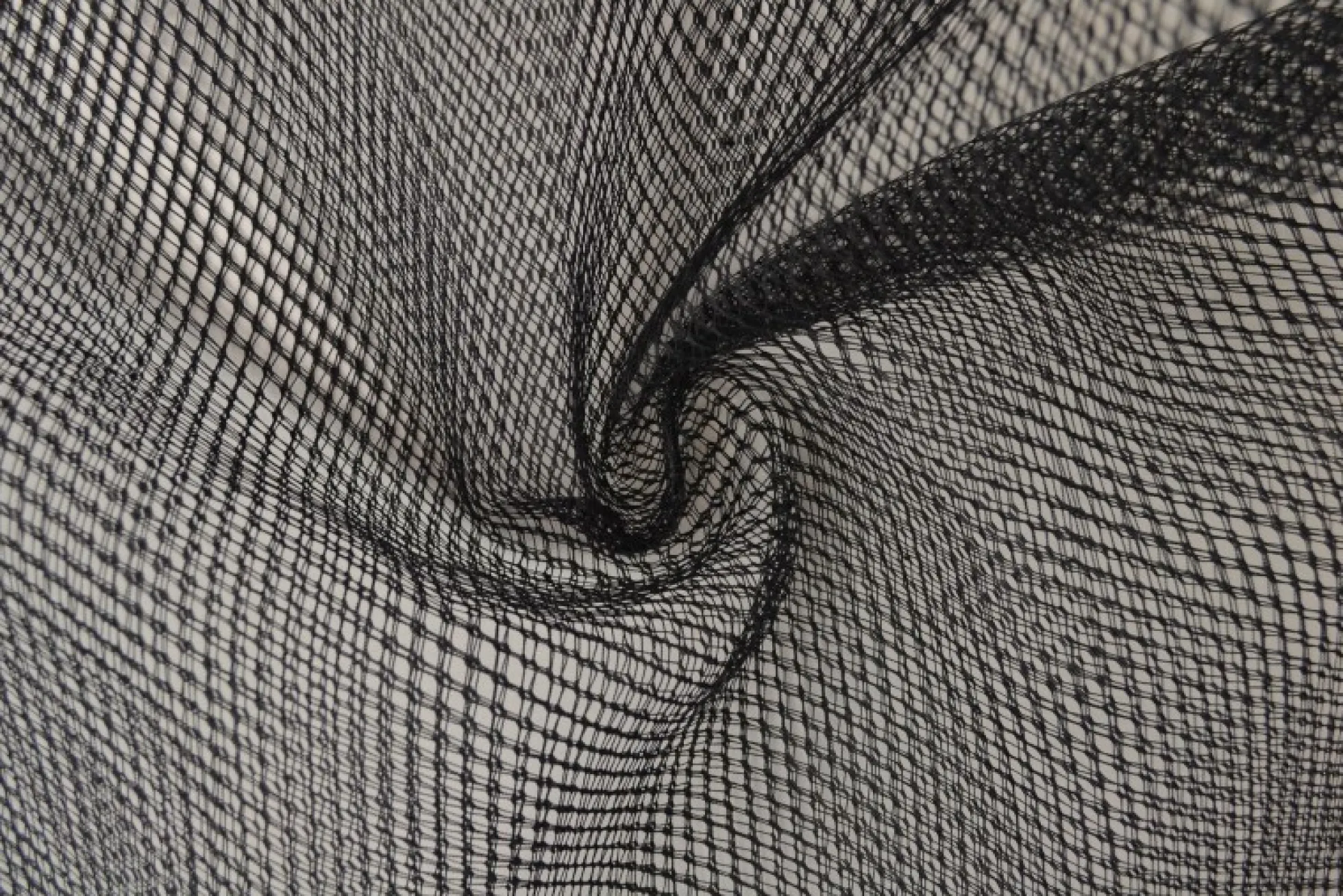 Brandvertragend mesh net 250cm breed – Zwart
