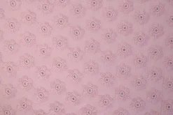 Broderie katoen – Daisy blush