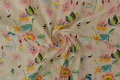 Broderie katoen – Playful garden