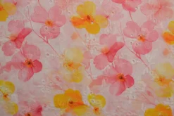 Broderie katoen – Summer glow