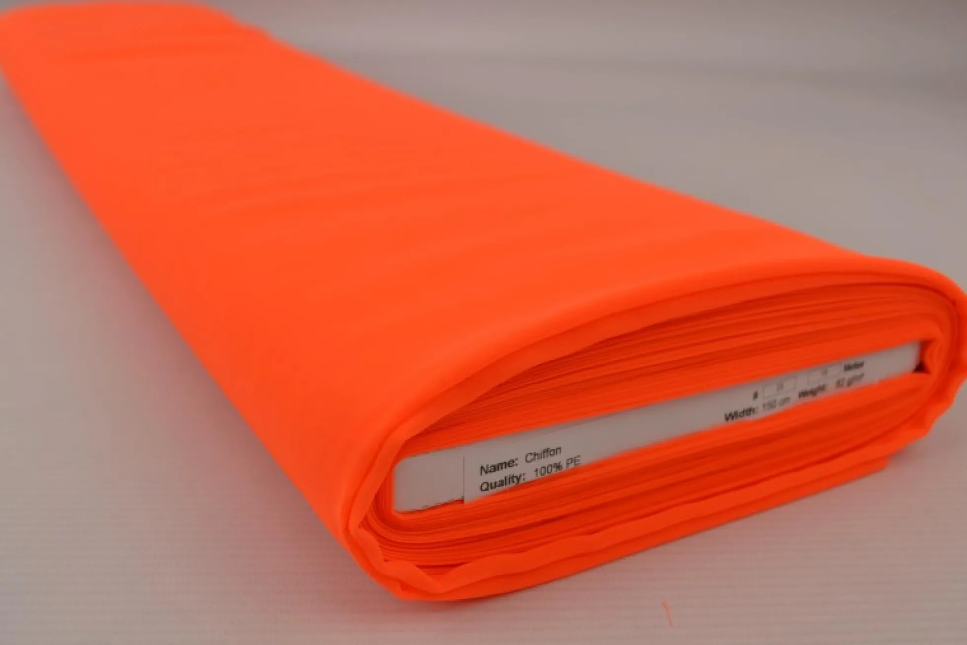 Chiffon: Fluor oranje