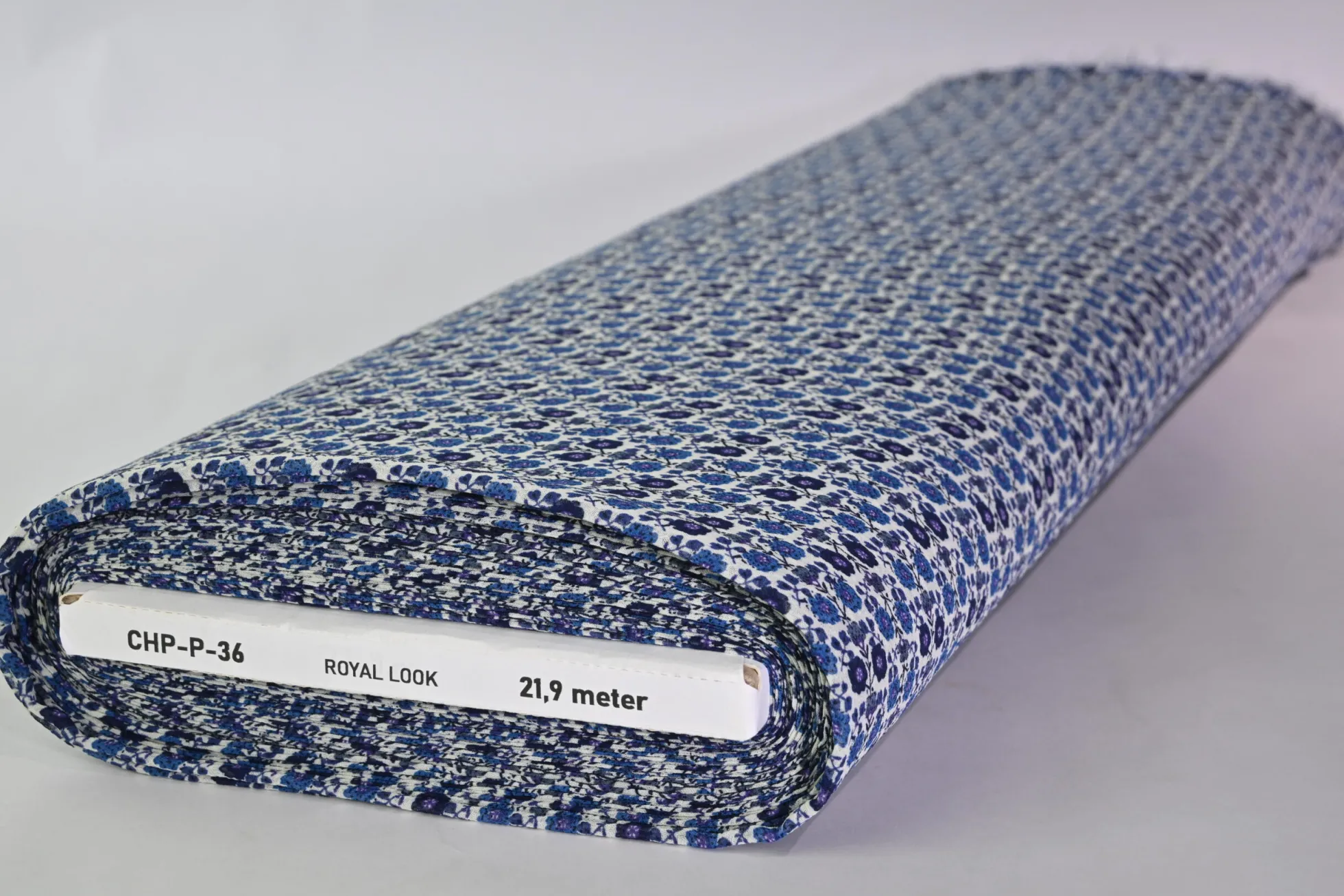 Chiffon – Indigo mini blossom