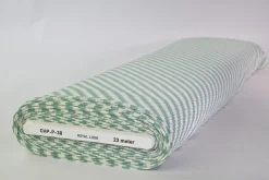 Chiffon – Minty zigzag lines