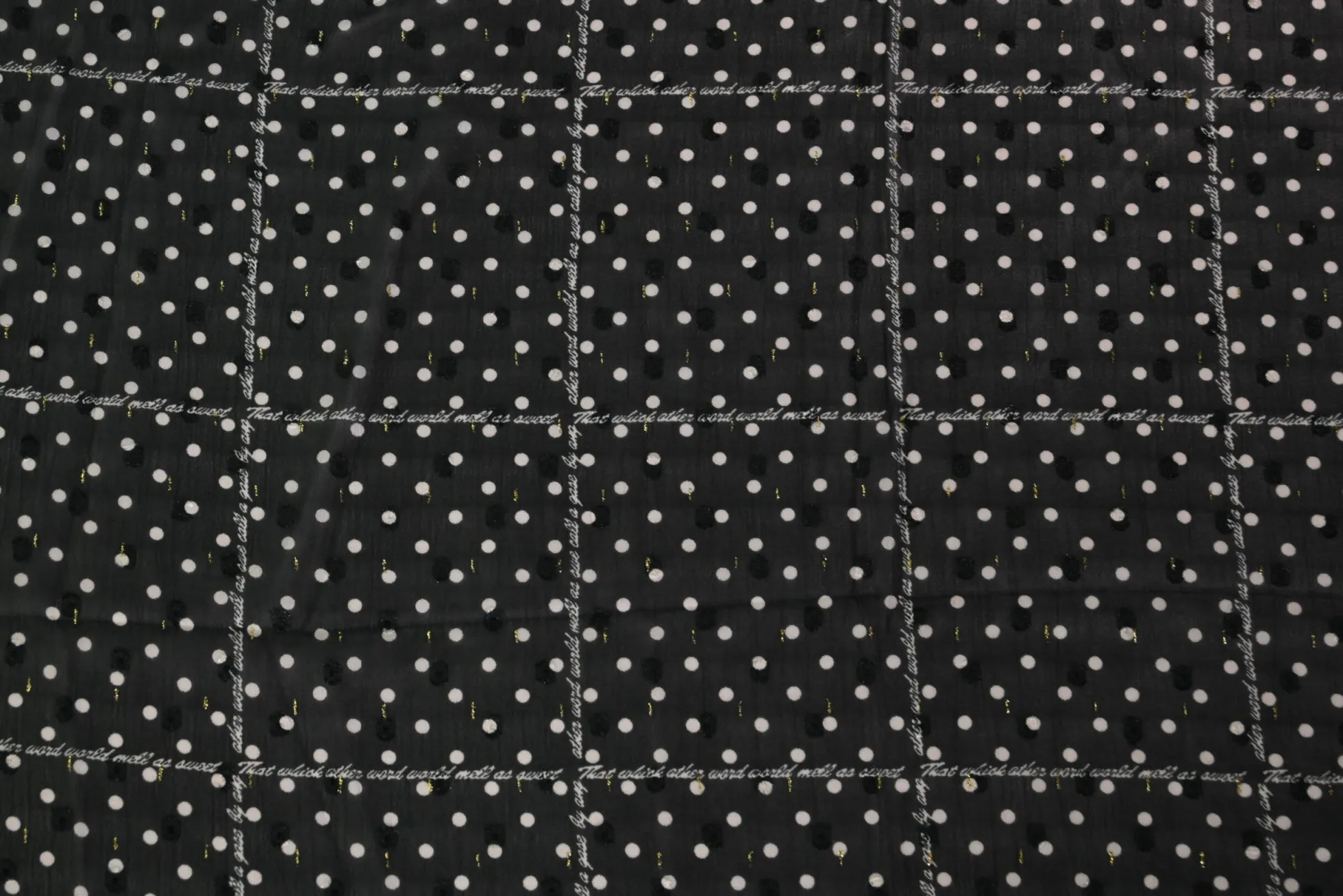 Chiffon – Polka dots Paris