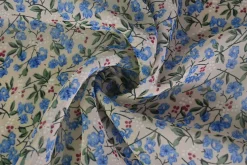 Chiffon – Vintage blue blossom