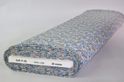 Chiffon – Vintage blue blossom