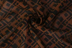 Chiffon – Vintage geometry brown