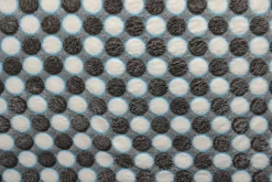Coral fleece – Brown dots